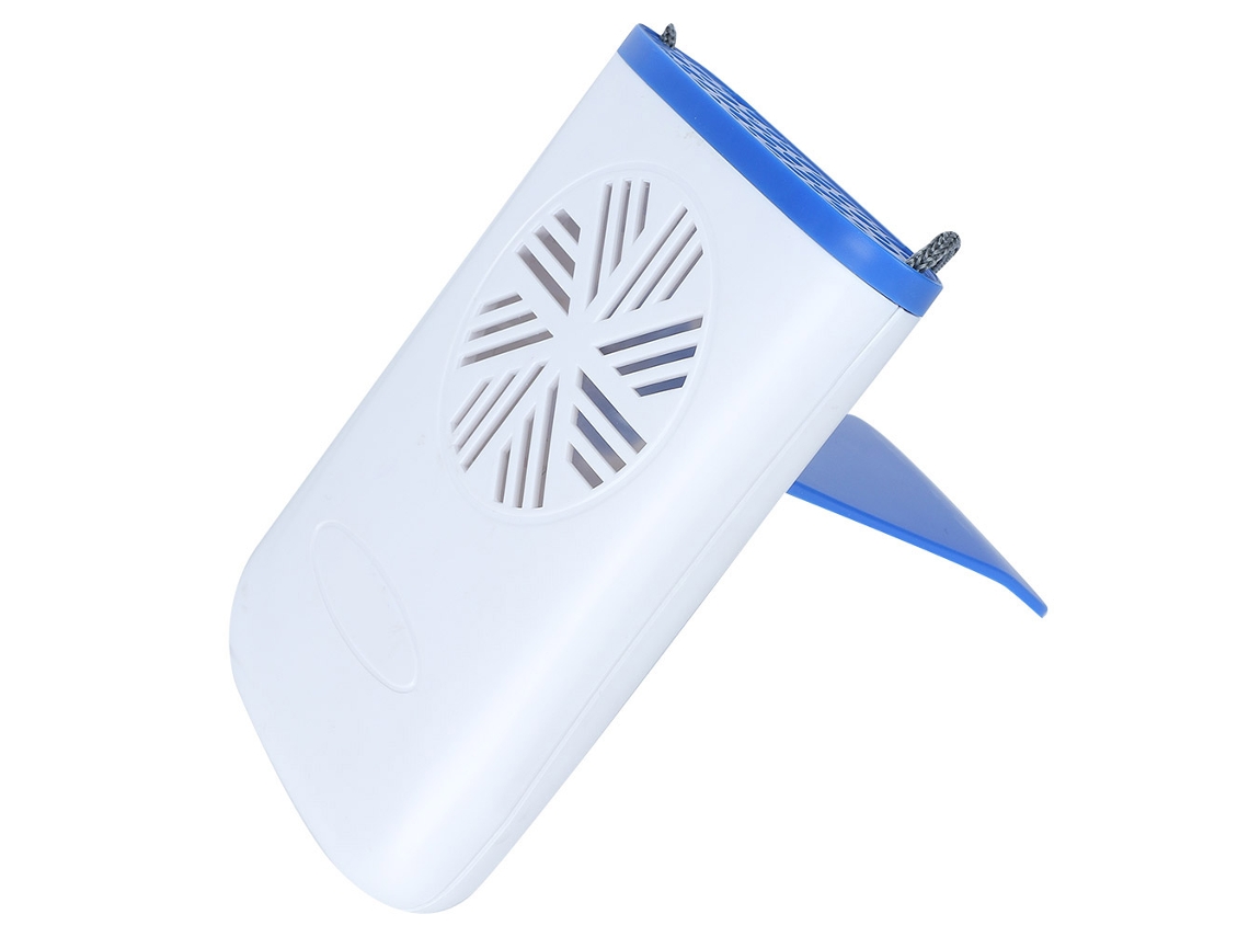 Ventilador Portátil Plástico com Cinto de Pescoço Ajustável