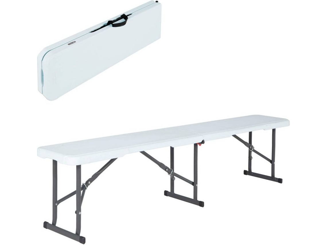 Banco LIFETIME Branco (183x29x42 cm)