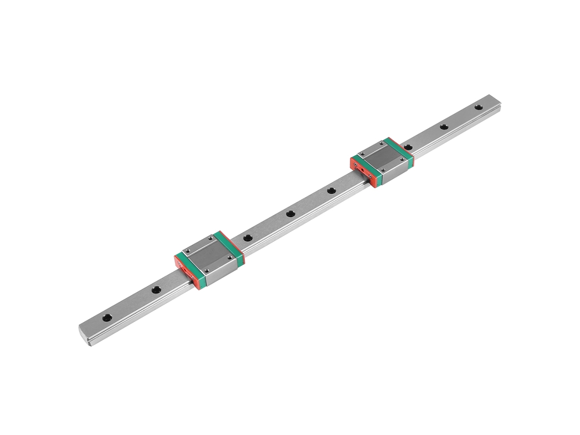 1 Trilho Deslizante Linear De Aço De Alta Precisão De 400 Mm /15, 7 Polegadas Com 2 Blocos