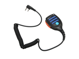 Microfone Speaker para Rádio Walkie Talkie 2 Pinos À Prova D'água Ip56 Baofeng Kenwood Retevis Arcshell Mali