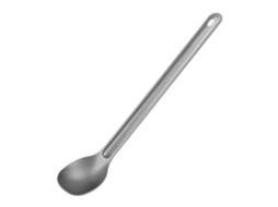 Colher de Aço Inox Camping Longa Mão