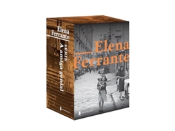 Livro Box Tetralogia Napolitana Série A Amiga Genial de Elena Ferrante (Português)