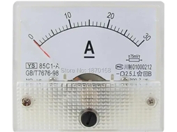 Medidor De Corrente Analógico Painel 85c1 Dc 0-30a