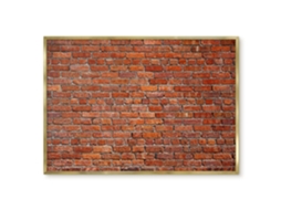 Magnetic Glass Board Brick Wall For The Hall Espelharte (100x70 Cm)
