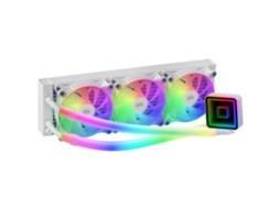 Refrigeração Líquida Cpu Mars Gaming Ml-Ultra360 Branco Tdp 650W Espelho Infinito Argb