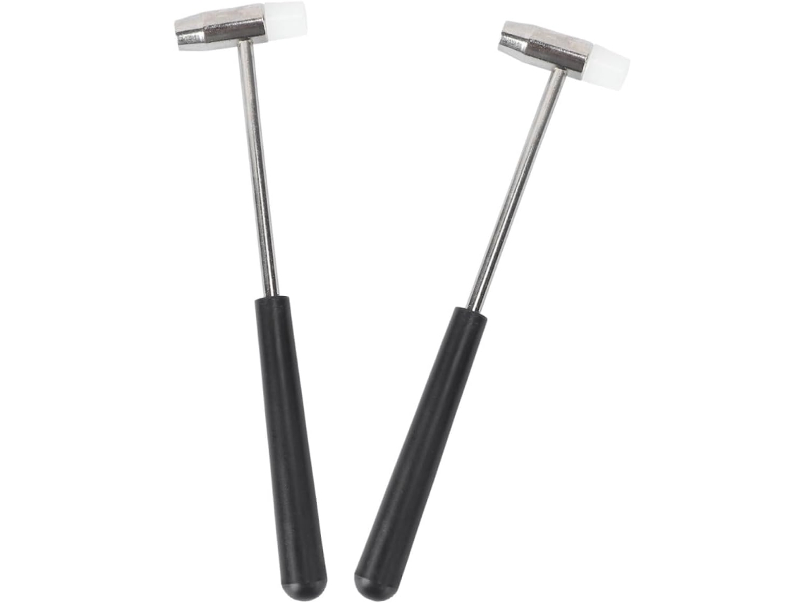 Conjunto De 2 Mini Martelos Clispeed Para Reparo Relógios, Ferramenta