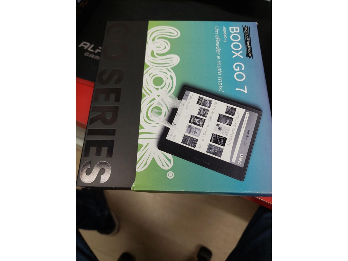 E-Reader BOOX Go 7 WookReader (Outlet Caixa Aberta - Preto)
