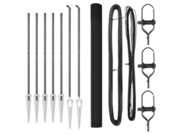 Conjunto 1 Painéis De Cerca Vidaxl Cinzento Aço (10 X 1,6 M)
