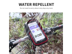 Business bolsa para Bike com Suporte de Telefone Touchscreen À Prova D'água 6 polegadas