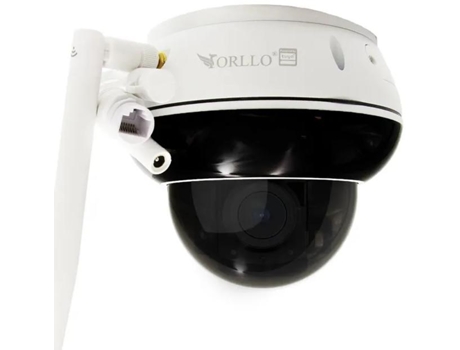 Câmera IP Tz7 Dome Externa Rotativa Wifi Poe 5mp Orllo