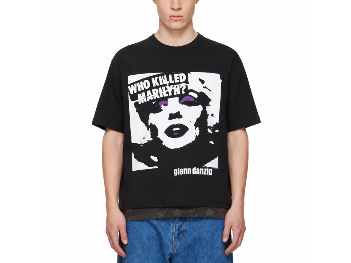 Glenn Danzig Marilyn T-shirt Unisex Adults Size:xl