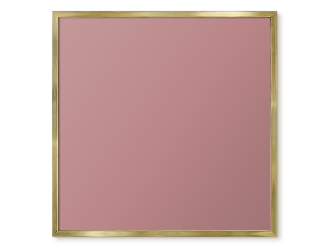 Magnetic Wall Board Warm Light Brown For The Office Espelharte (50x50 Cm)