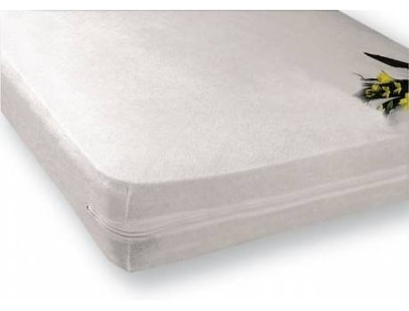 Protetor de Colchão BELNOU Aitana (Branco - 150x190 cm)