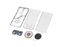 Kit de Power Bank com carregamento rápido sem fio e display digital LED