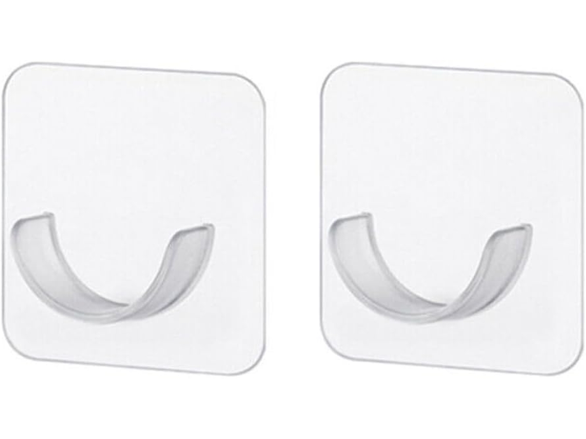 Suporte De Parede Transparente Para Pacote Chuveiro Cortina Rod Com 2 Semanas Necessidade Furar