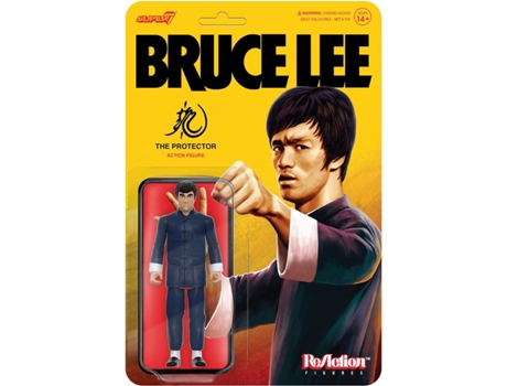 Figura The Protector Bruce Lee Reaction Figures 10 Cm SUPER 7