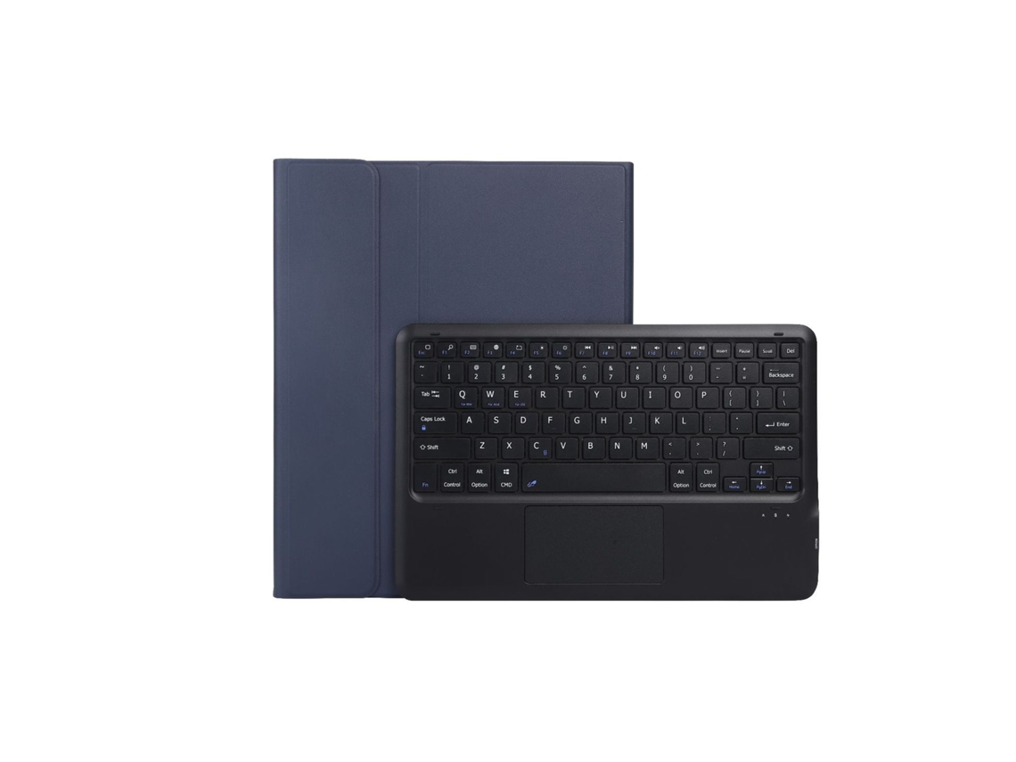 Capa de Teclado Bluetooth para Ipad Pro 132024 Teclado Touch Magic Keyboard ,português, Azul Escuro e Preto XIAOMOYU