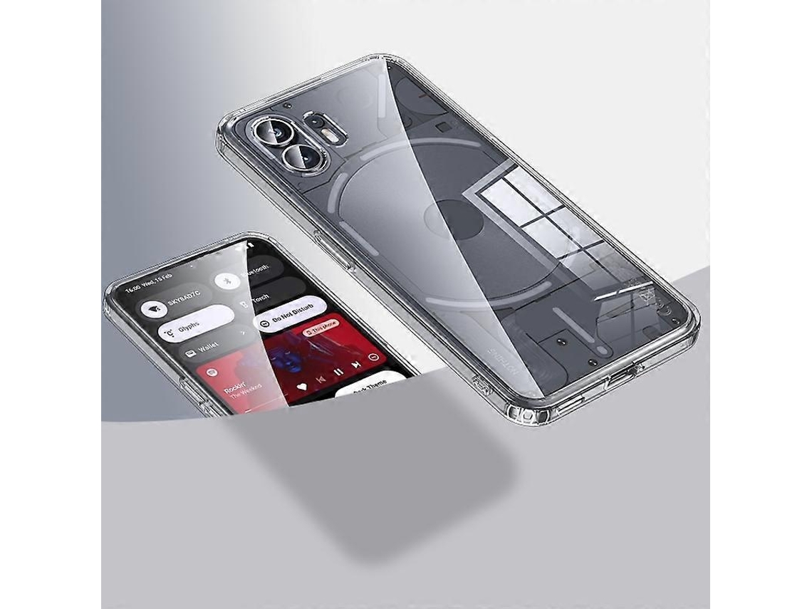 Capa Rígida Transparente Armor Clear Tpu Para Celular Nothing Phone 2