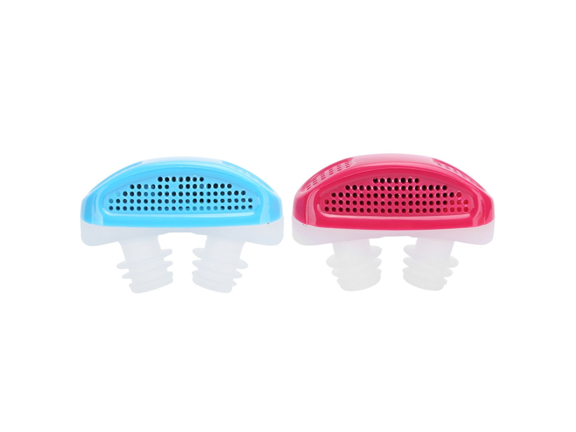 2pcs Anti Snoring Nose Vents Plugs Portable Nose Clip