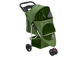 Vidaxl Carrinho Dobrável 80x46x98 Cm Tecido Oxford Verde