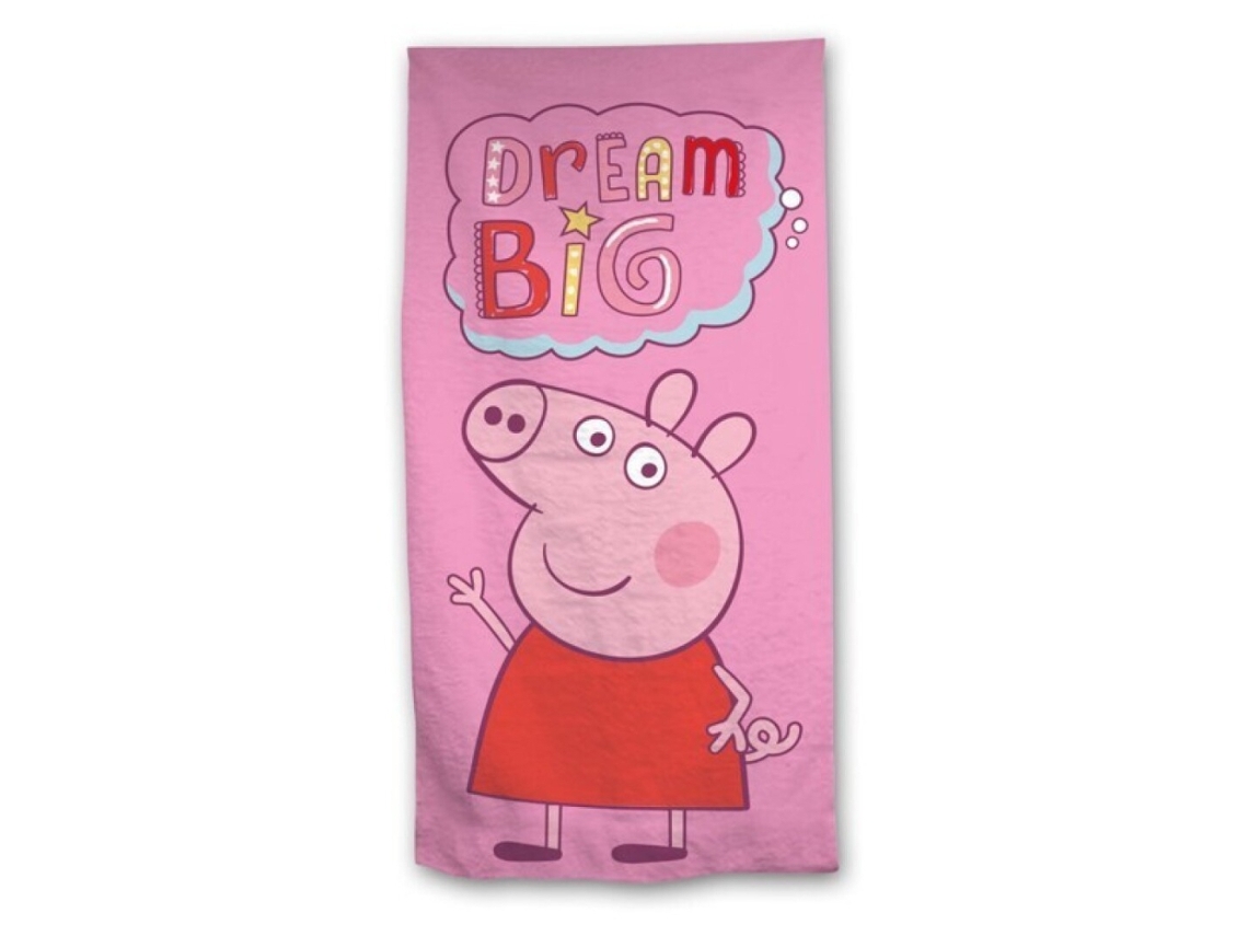 Toalha Microfibra Peppa Pig 70x140cm