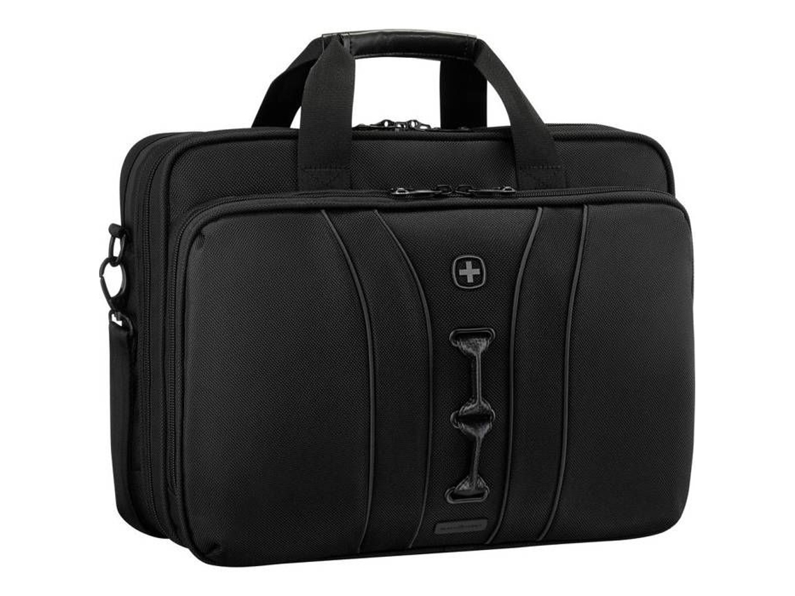 Mochila Wenger Legacy Black Series, Dimensões máximas: 40,6 cm, Preta (16 polegadas)