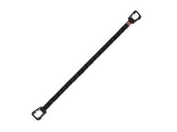 Corda de Armazenamento AQUAFORGE para Camping, com Ganchos, Preto