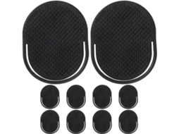 Pacote Com 10 Pentes De Bolso Escova Para Lavar O Cabelo, Pente Massageador De Couro Cabeludo Multifuncional, Escova De