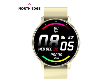Smartwatch LUGA67 com Ecrã Tátil Completo para Desporto e Fitness Ip67 À Prova de Água Bluetooth Android Ios