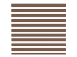 Zebra Blind, Zebra Blinds Vidaxl Marrom Poliéster (155 X 100 Cm)