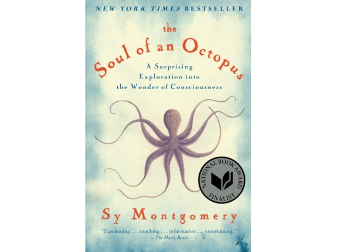 Livro Soul of an Octopus de Sy Montgomery (Inglês)