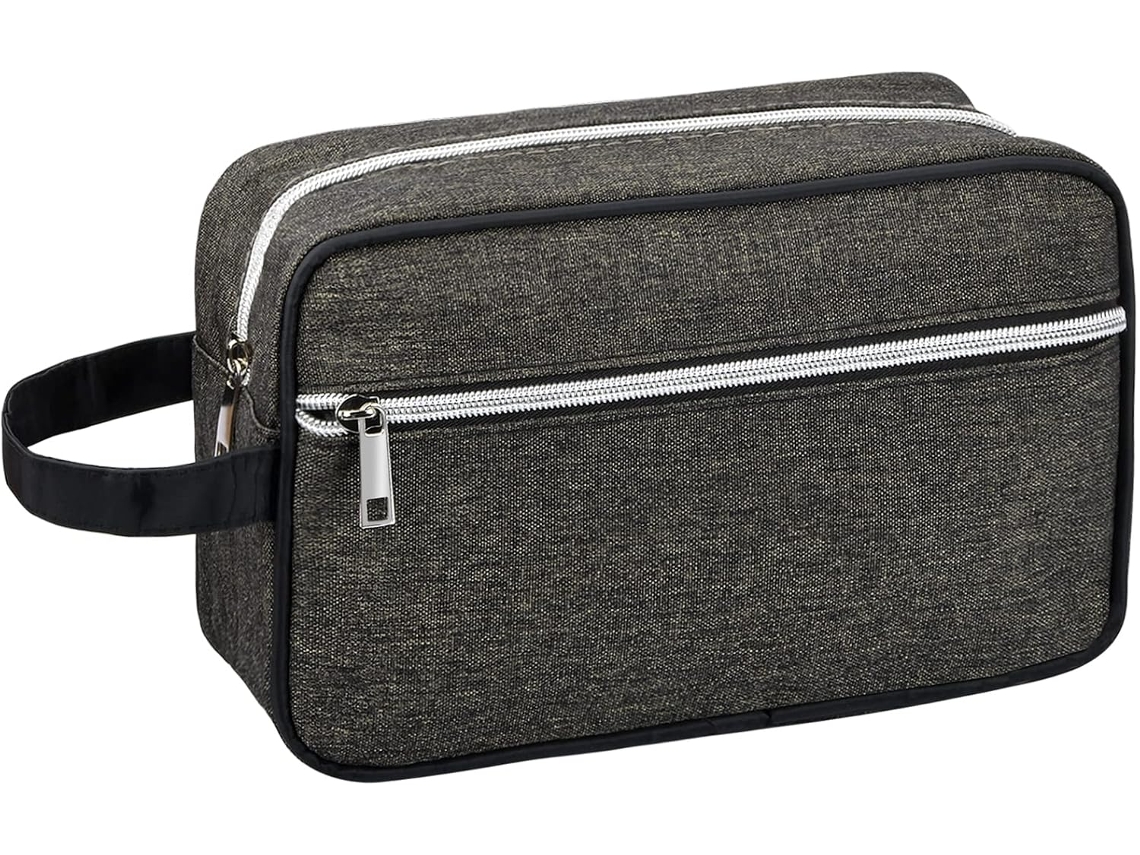 Bolsa De Higiene Suspensa Para Viagem, Impermeável Cinza