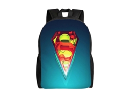 Mochila Superman I161 Para Escola E Trabalho, Leve E À Prova Dágua, Mochila Estilosa Para Estudantes E Adultos N161 Olysi Shop