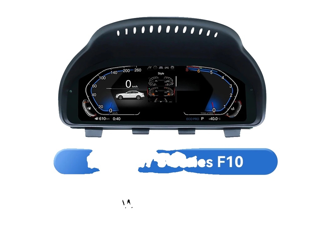 Painel Digital, Tela Ips De 12,3 Polegadas, Compatibilidade Plug And Play, Com Carplay