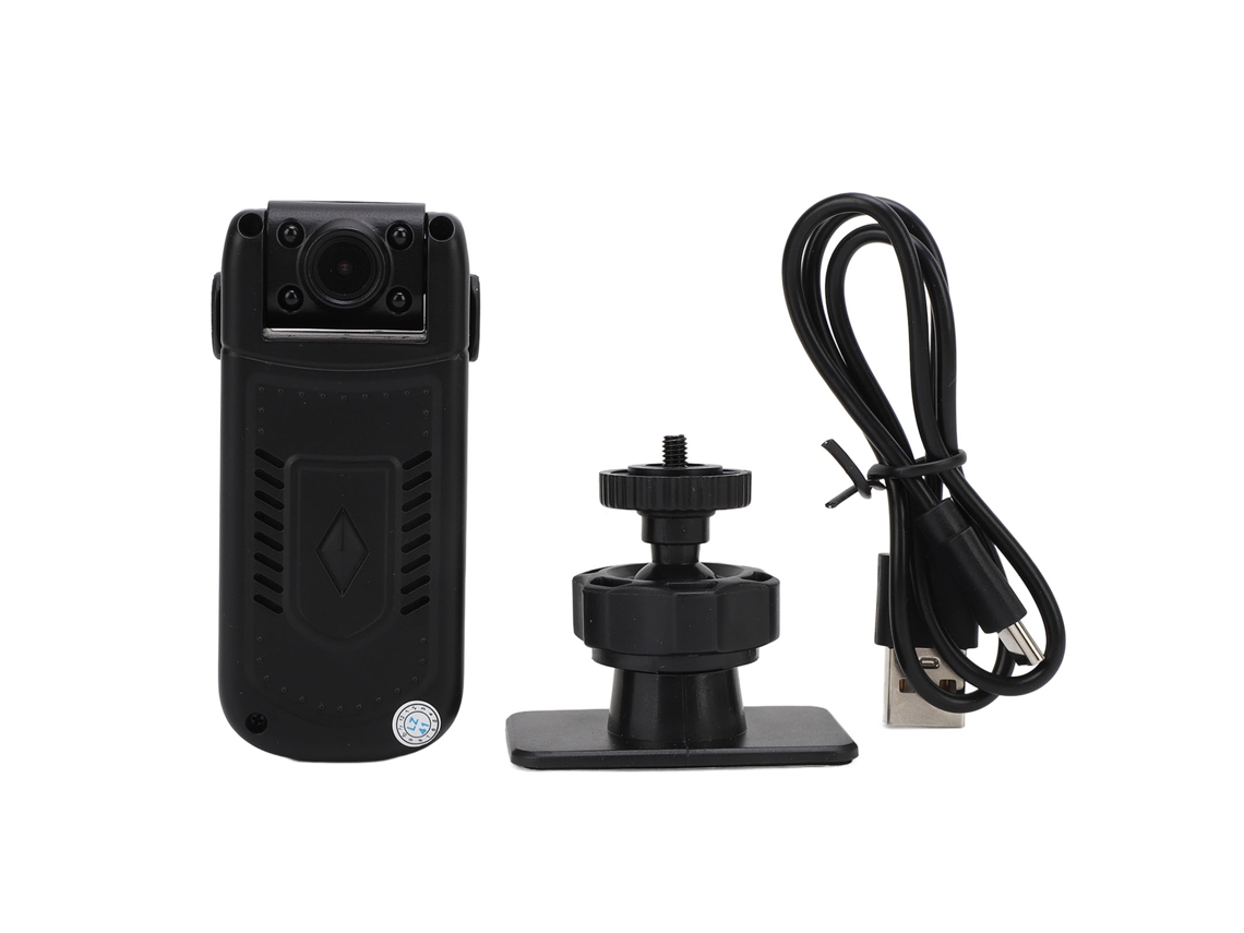 Câmera De Bolso Profissional Hd 1080p Visão Noturna Infrarrova Gravadora Corporal Pequena Para Estudo Treinamento Corrida Ciclismo