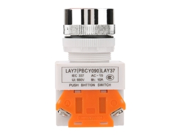 Laxiscreed Interruptor Automático De Botão Vermelho 22mm Modelo Lay37 Para Aplicações Elétricas Confiáveis