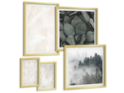 Conjunto De Pinturas Estruturas De Pedra Pastel Espelharte (5 Peças)