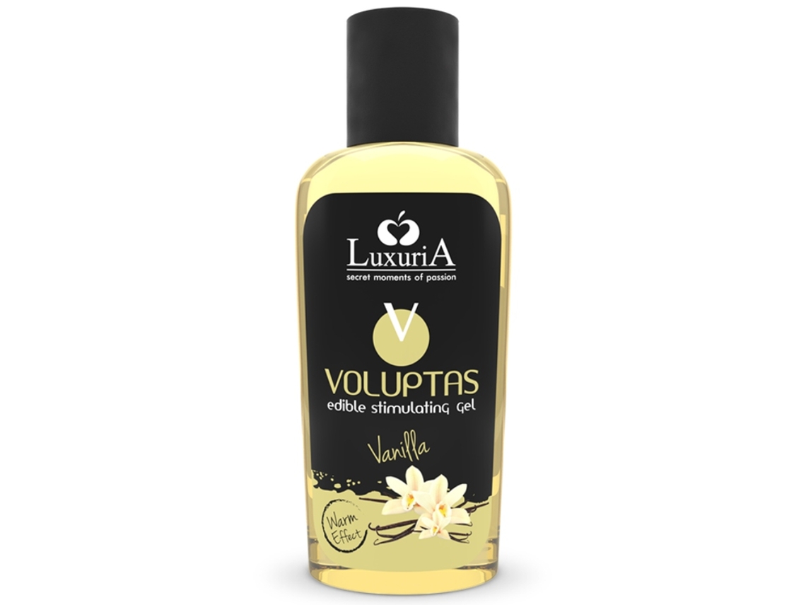 INTIMATELINE LUXURIA Voluptas Gel de Massagem Comestível Efeito Aquecedor Baunilha 100 Ml