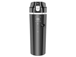 Chaleira Elétrica Portátil De Viagem 24v 12v Com Controle Inteligente De Temperatura E Visor Led, Capacidade De 500ml, Ideal Para Carro, Caminhão, Chá