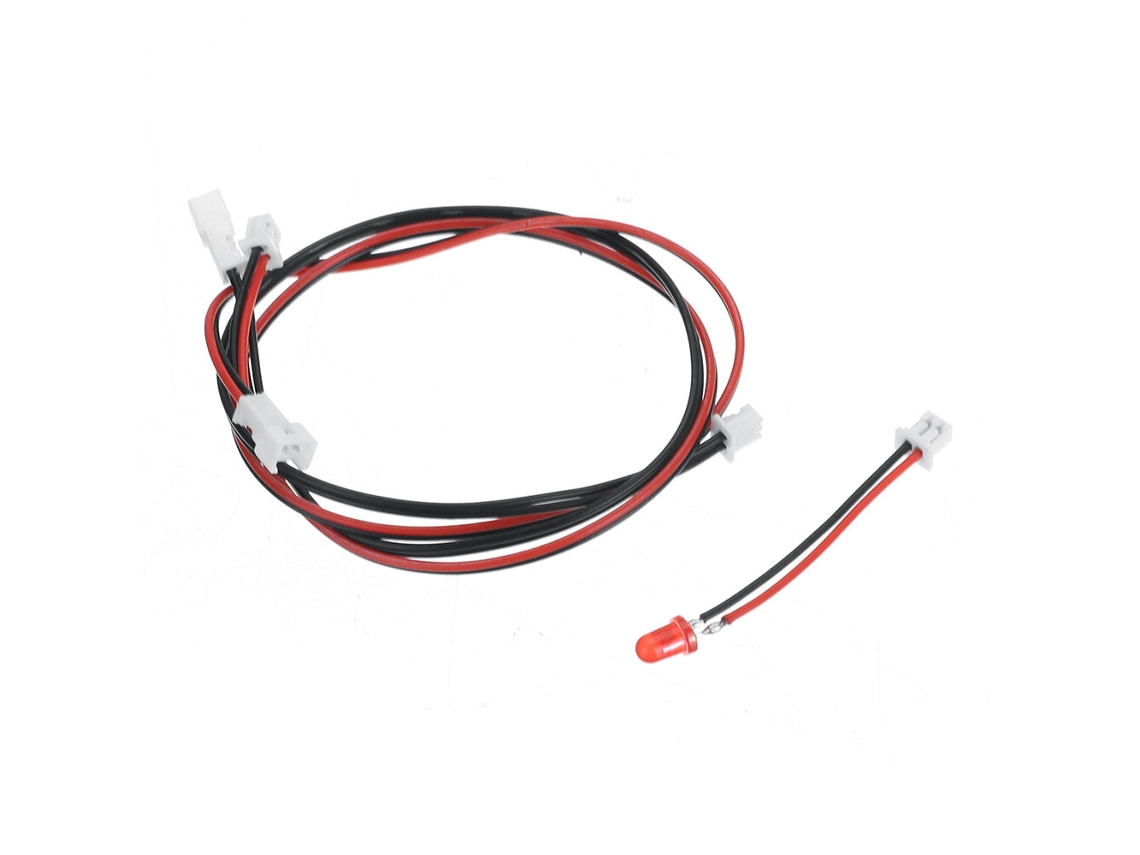 Conjunto Peças Sobressalentes Helicóptero Rc Eachine E220s Md500: Cabo Extensão do Motor Cauda / Conjunto Cabos Luz a / Conjunto Cabos Luz B MDUG