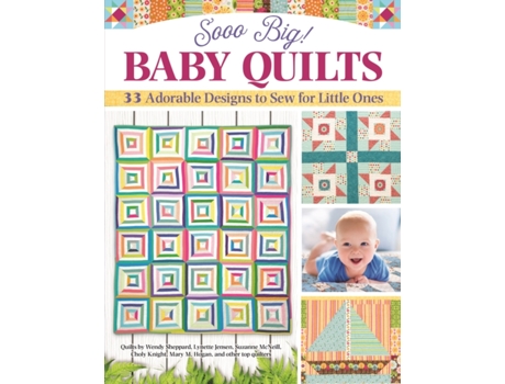 Livro sooo big! baby quilts de edited by amelia johanson (inglês)