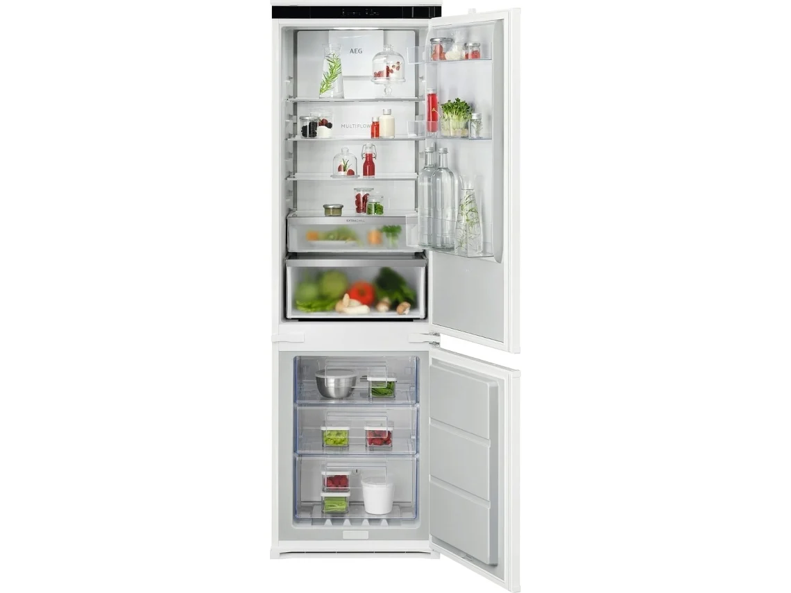 Frigorífico Combinado de Encastre AEG TC7CS181DS  (No Frost - 177,2 cm - 249 L - Branco)