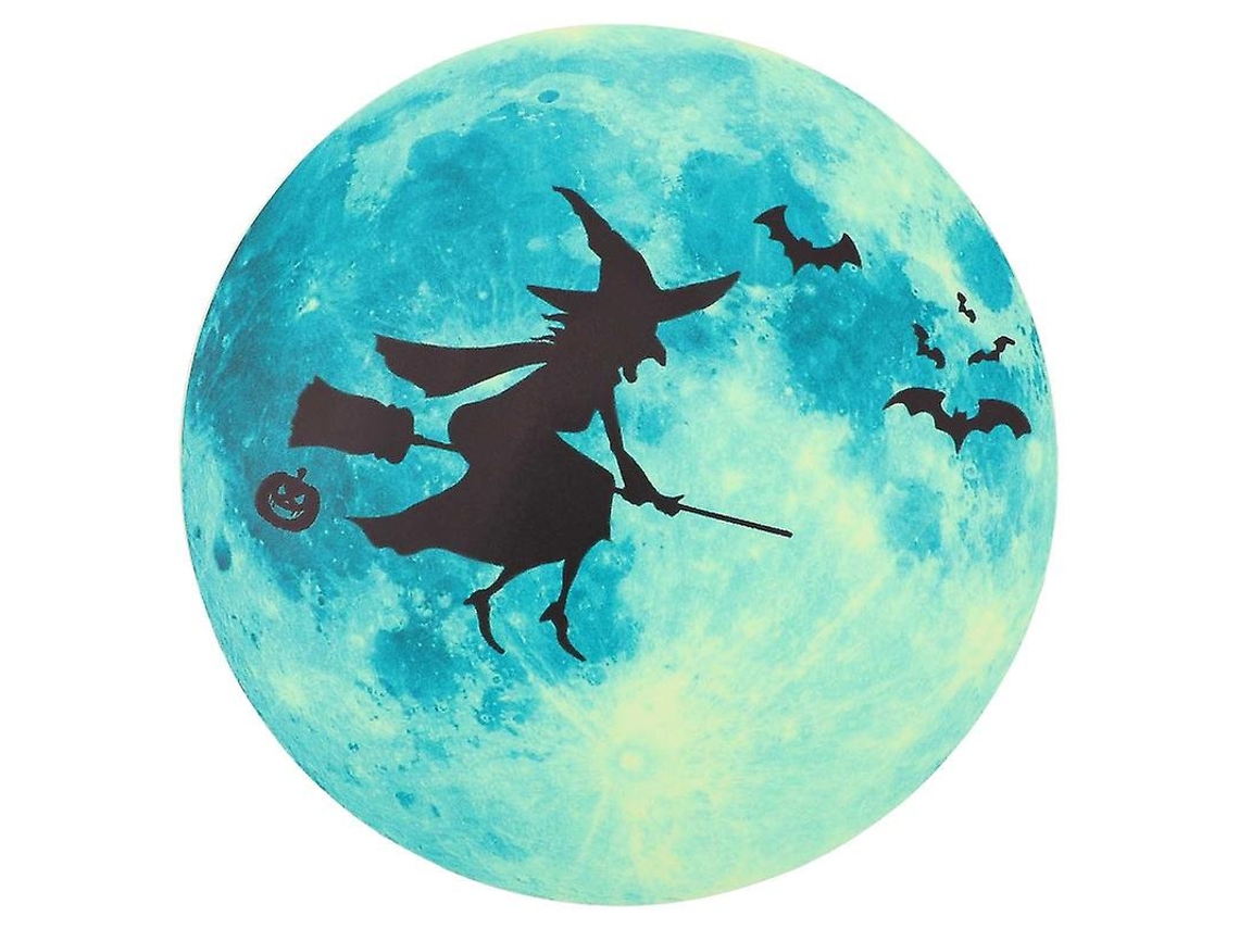1Pcs Adesivo de Brilho Noturno para Decoração de Halloween ALLINLESS