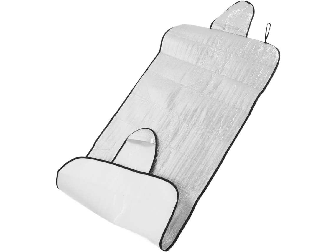Protetor Solar De Espuma De Algodão Prateada Para Para-brisa De Carro, Fácil De Usar.
