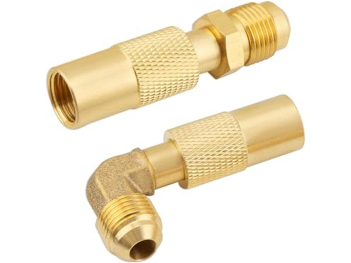 Kit Adaptador De Latão Para Gás, Compatível Com Churrasqueiras De Mesa De 17 A 22 Polegadas