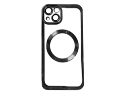 Capa Protetora Para Iphone 13 Mini Com Efeito De Eletroplaca, Magnética, Anti-impacto E Design Transparente
