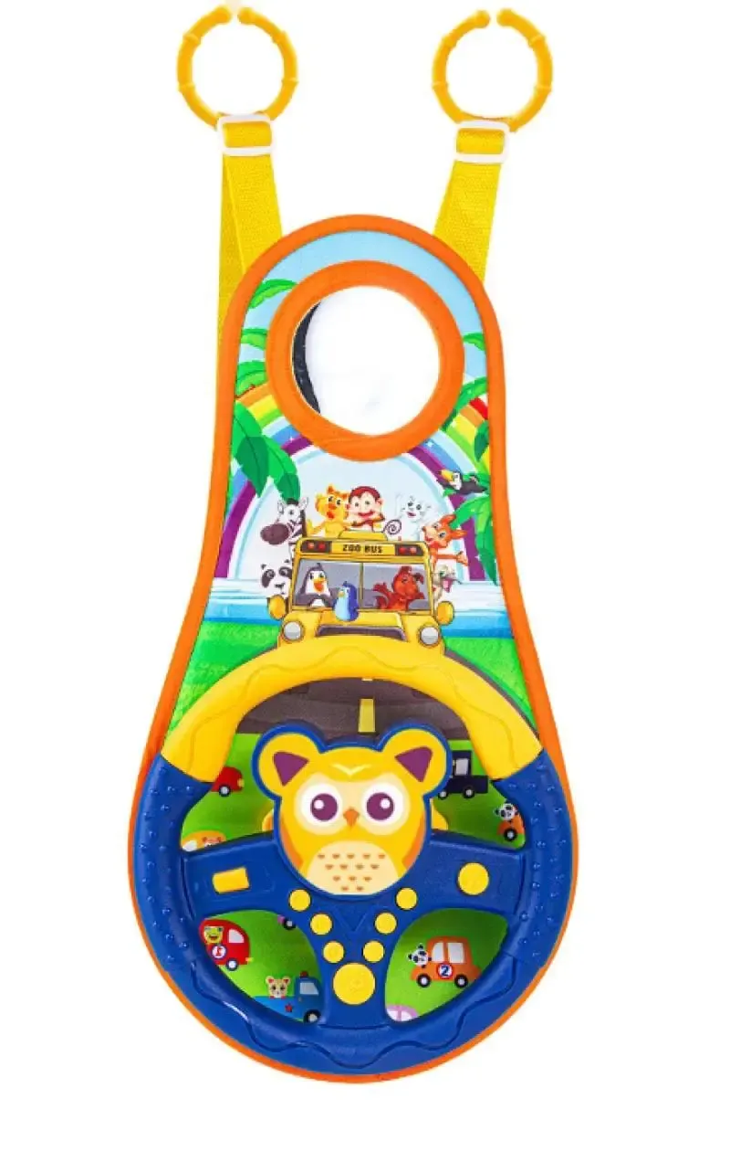 Volante Brinquedo Suspenso EIFSON para Crianças com Simulação de Condução (coruja)