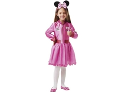 Fato de Menina RUBIE'S Minnie Mouse Roadster (Poliéster - Tam: 5-6 Anos)