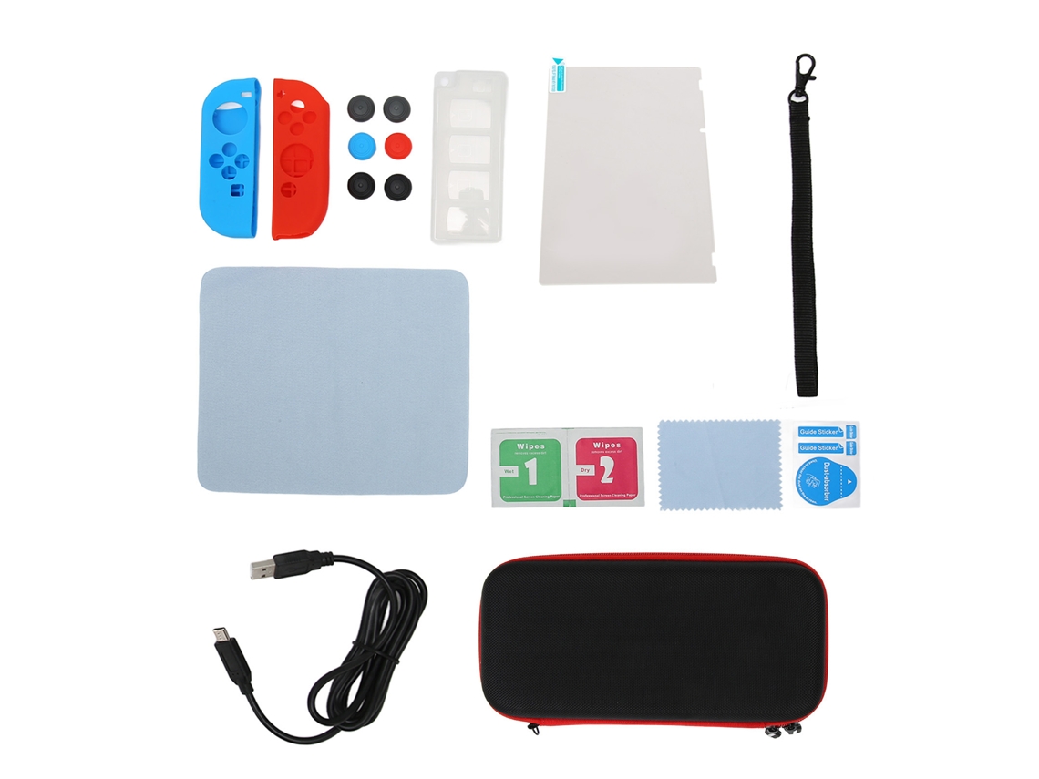 Pacote Acessórios Jogo Switch com Protetor Tela LAXISCREED