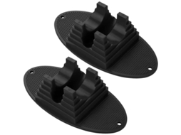 Suporte Para Scooter Rack De Estacionamento Suporte De Roda Preto (2unidades)
